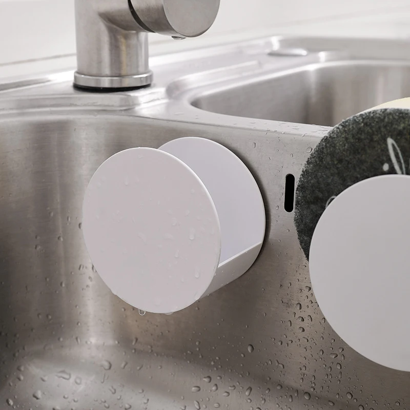 Самоклеящаяся настенная вешалка крючок для кухни коврик очистки тряпичной стали