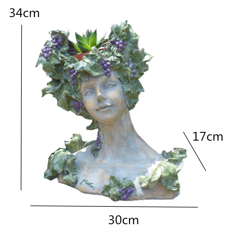 Goddess суккуленты цветочный горшок декоративные каучуковые для суккулентов