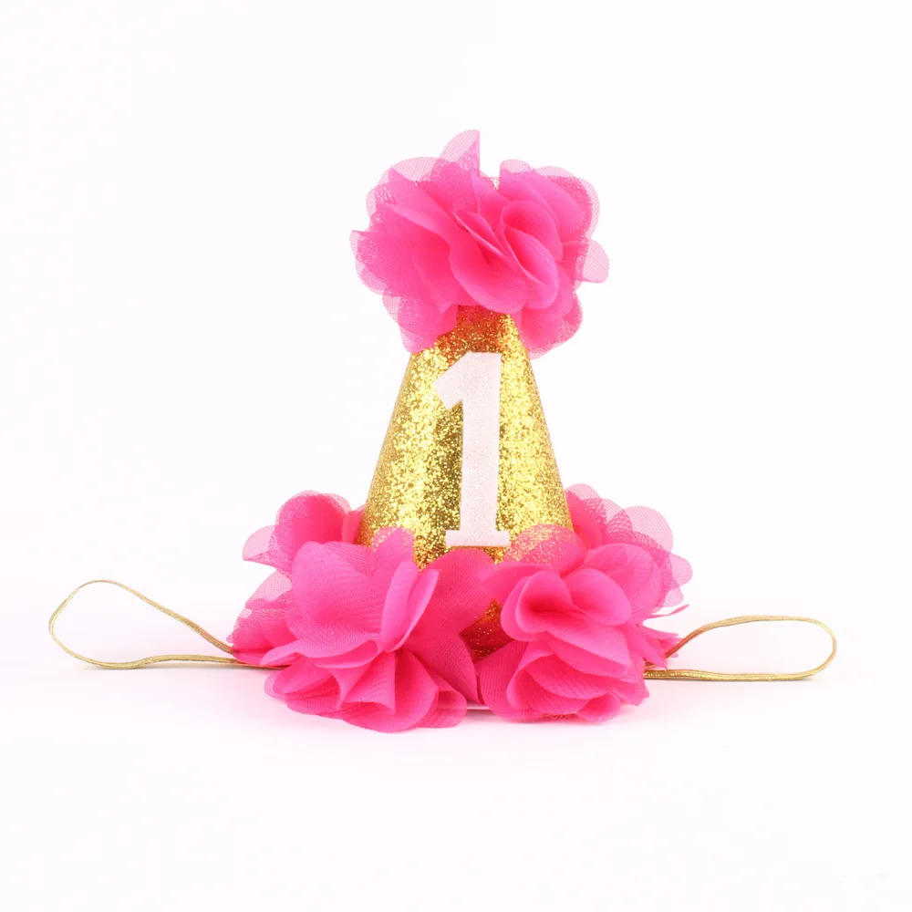 2pcs/bag Cute Princess Children Crown Hair Accessories Baby Golden Thin Headband Birthday Party Headdress | Мать и ребенок