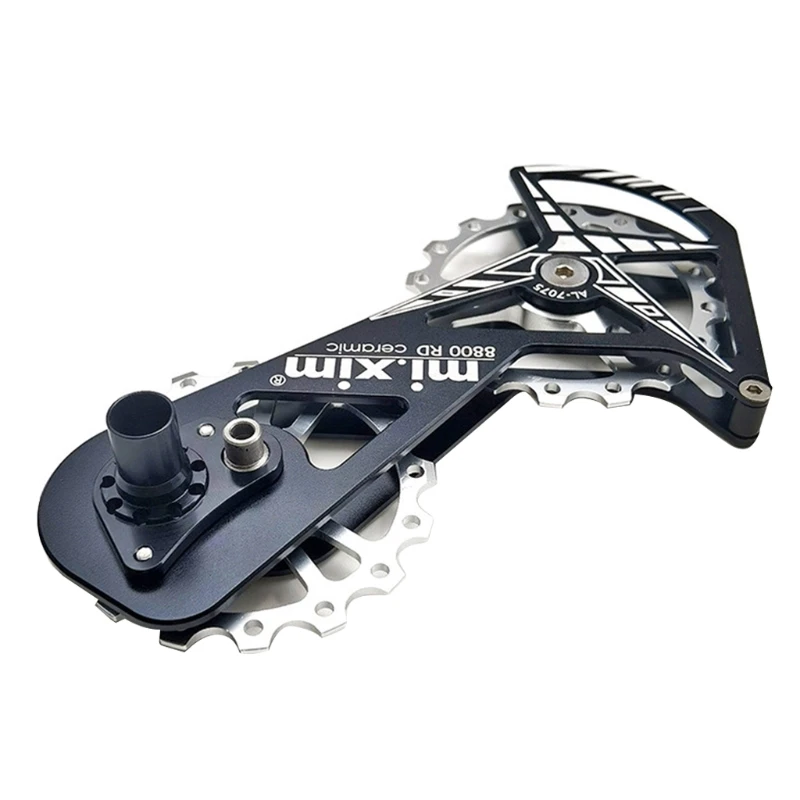 

69HD Bicycle Bearing Ceramic Jockey Wheels Derailleur Rear Pulleys 16t-16t Road Hybrid Bike Drivetrain 16t for 8700rd/8800rd