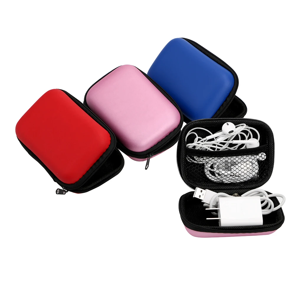 Electronics Accessories Organizer Portable For USB Cable Earphone Digital Storage Bag Earphone Bag Travel Kit Case Pouch