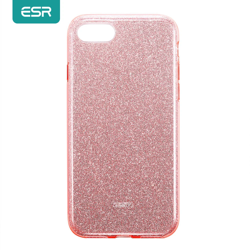 Чехол ESR для iPhone SE 2020 8 7 Plus 11 11pro Max XR X XS SE2 чехол телефона блестящий бампер