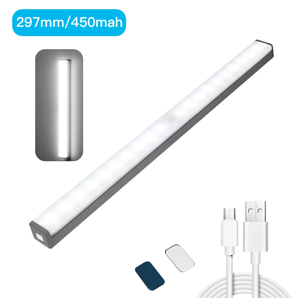 

Motion Sensor Night Light Cabinet Light PIR Motion Sensor Human Induction Cupboard Wardrobe Lamp LED Closet Light For Kitchen