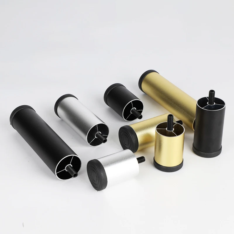 

1/2/4PCS Aluminum Alloy Adjustable Furniture Leg Replacement for Sofa Office Table Couch Cabinet TV Stand Leg Furniture Foot