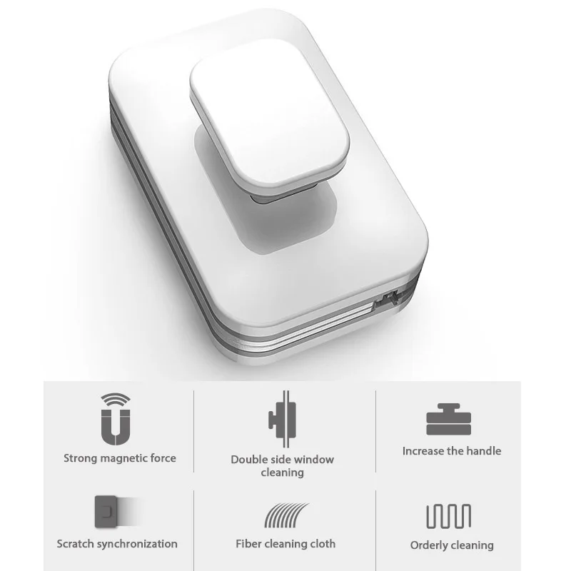 

Double Side Magnets Cleaning Brush Glass Wiper Wash 3-35mm Window Washing Home Windows Kitchen Bathroom Cleaning tools