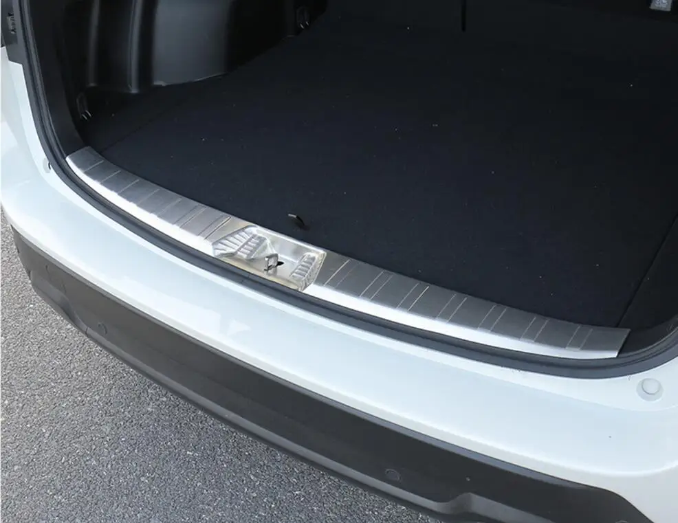 Накладка на порог задней двери автомобиля защита для входной шаг груза Subaru Forester