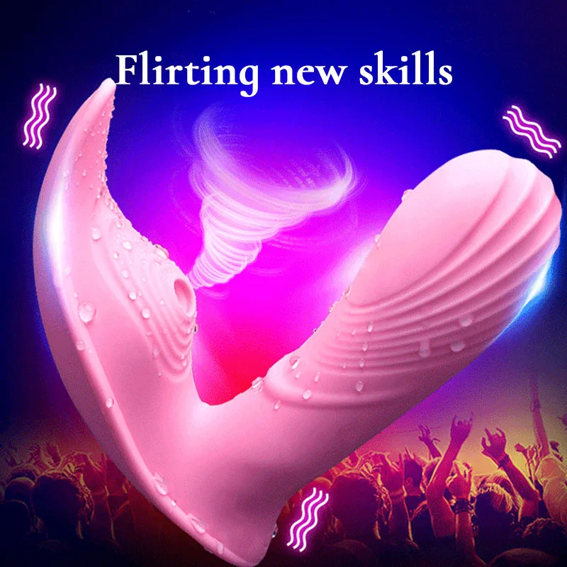 Вибратор для сосания влагалища 8 скоростей Вибрирующая присоска орального секса