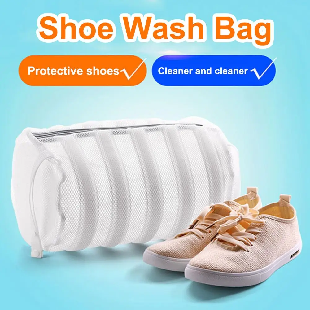 Мешок для мытья обуви сетчатый мешок стирки и раствор хранения или сушки
