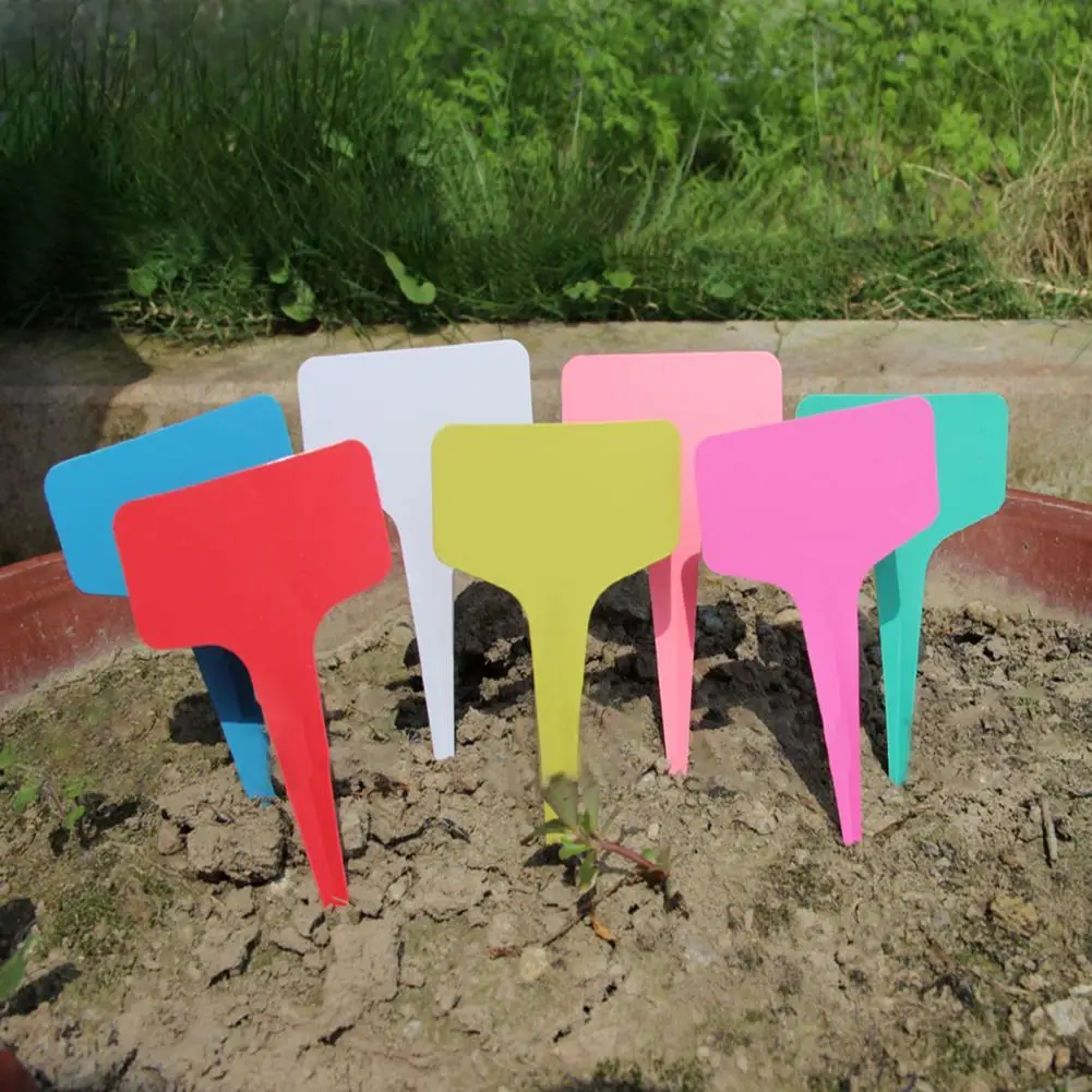 

100 шт./пакет Tag легкий Водонепроницаемый PP Хлопок балкон цветок маркер для дома