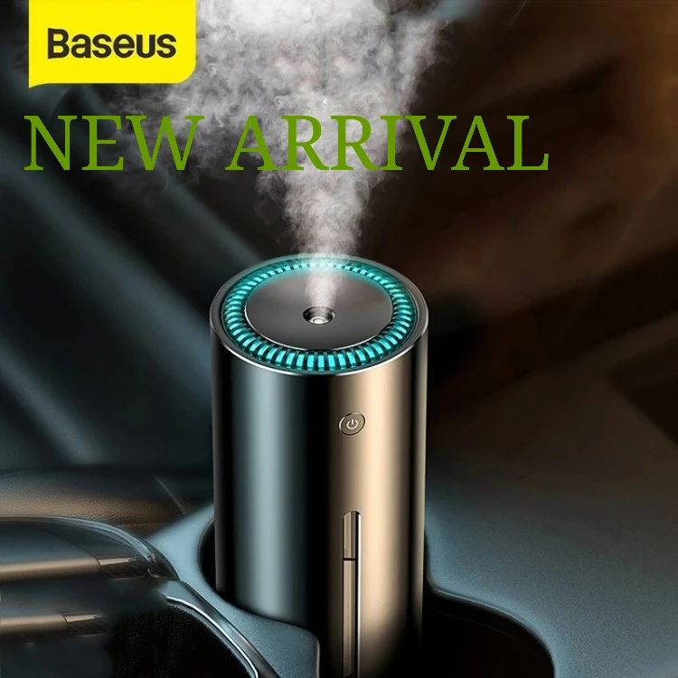 

Baseus 300ml Air Humidifier Car Aroma Diffuser for Home Office Car Air Purifier Nano Spray Mute Clean Air Care new arrival