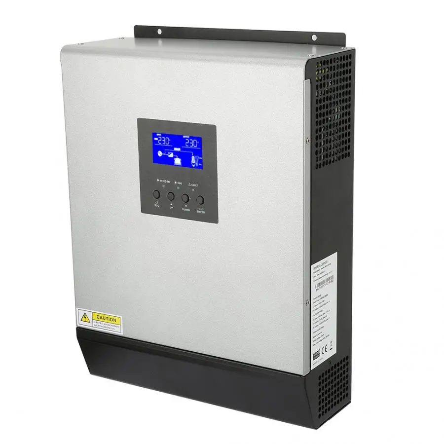 Высокочастотный Гибридный инвертор 3KVA 2400W немодулированный синусоидальный