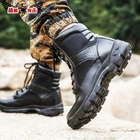 summer high top lightweight combat mens military fan combat special forces land battle mountaineering desert training boots
