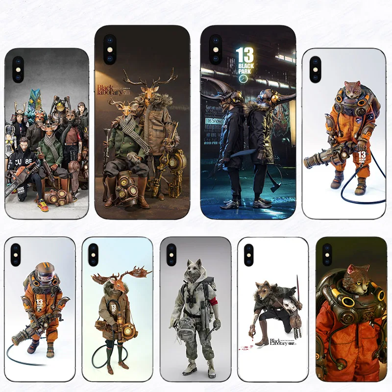 

Deer Head TOY PEOPLE Black 13 Park Phone Case XS Max 12 Mini 11 Pro Mobile Shell For Iphone XR SE X 6S 7 8 Plus 5s 10 Hard Cover