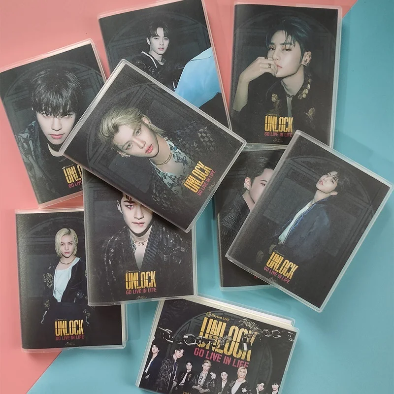 

KPOP Stray Kids Peripheral Notebook Notepad Stationery Notebook Unlock IN LIFE Diary