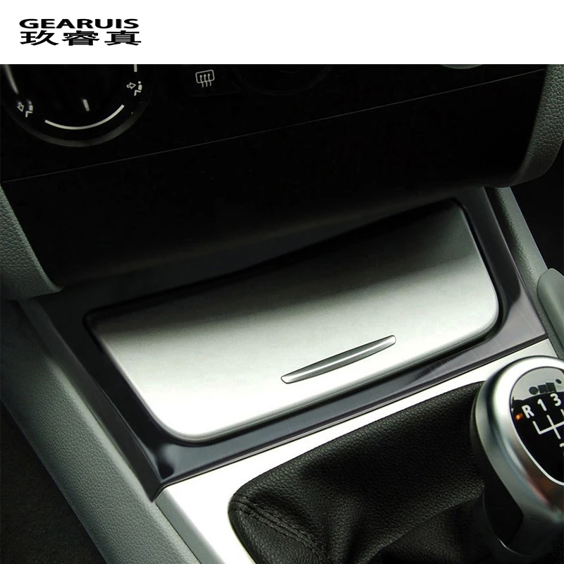 

Автомобильный Стайлинг для хэтчбеков BMW серий 1 E81 E82 E87 2007-2011 внутренняя отделка рамка держателя стакана воды Чехлы наклейки на авто аксессуа...