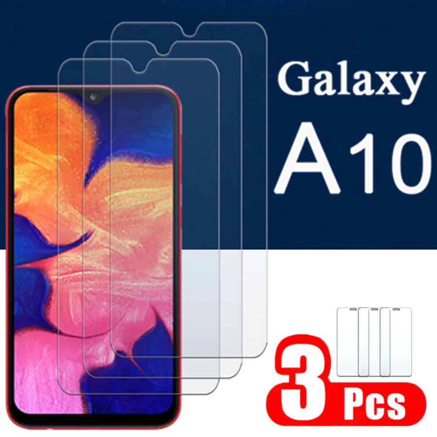 

3Pcs Protective Glass Full Screen Protector for Samsung Galaxy A10 A10s M10 A10e Tempered Glass Film Sansung 10a High Definition