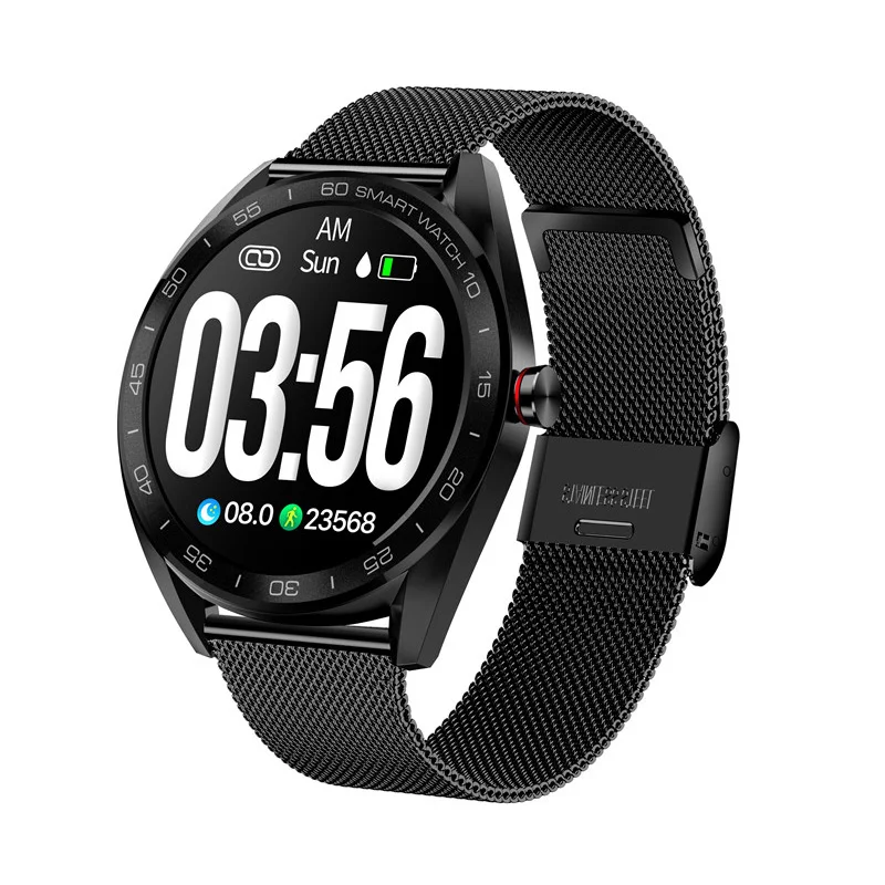 K7 Смарт часы Полный сенсорный экран Bluetooth Вызов пульсометр Шагомер Smartwatch для мужчин подключение Android IOS pk k88hplus