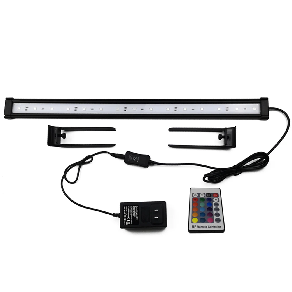Ultra Thin Landscape ABS 5 Colors 3 Modes Adjustable Fish Tank Pet Supplies Dimmable Extendable Bracket LED Aquarium Light | Дом и сад