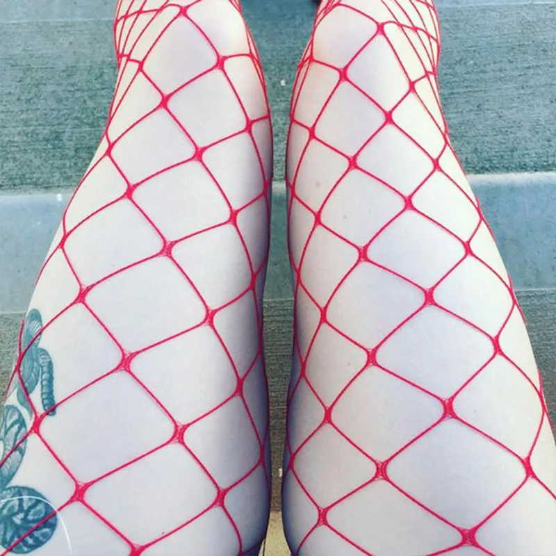 Колготки женские в сеточку колготки из сетки чулки сетку нижнее белье кожа