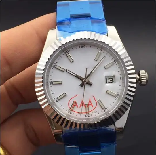 41 мм автоматический роскошный БРЕНД datejust механические темно Родиевые юбилейные