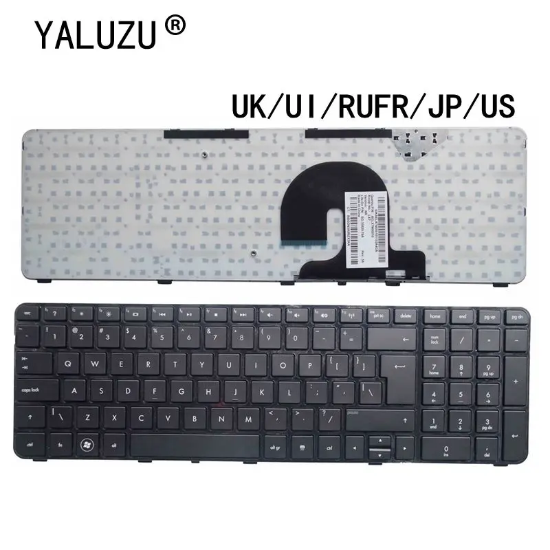 Teclado para Computador Laptop uk ui ru fr jp hp Pavillon Teclado de substituição