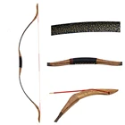 Лук для стрельбы из лука ручной работы 30-50 фунтов традиционный лук для стрельбы левой и правой руки наружный длинный лук для стрельбы
