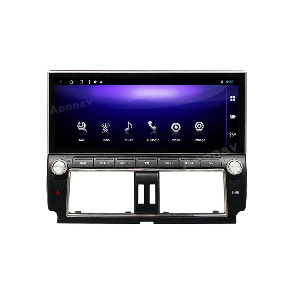 128G 2 din Android car radio For Toyota Prado 2010-2017 GPS navigation DvD player multimedia Stereo receiver Head Unit | Автомобили и