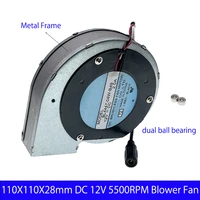 for bl4447 04w b49 11028 12v 2a 11cm dc blower 110v 220v ac powered fan with variable speed controller for diy cooling