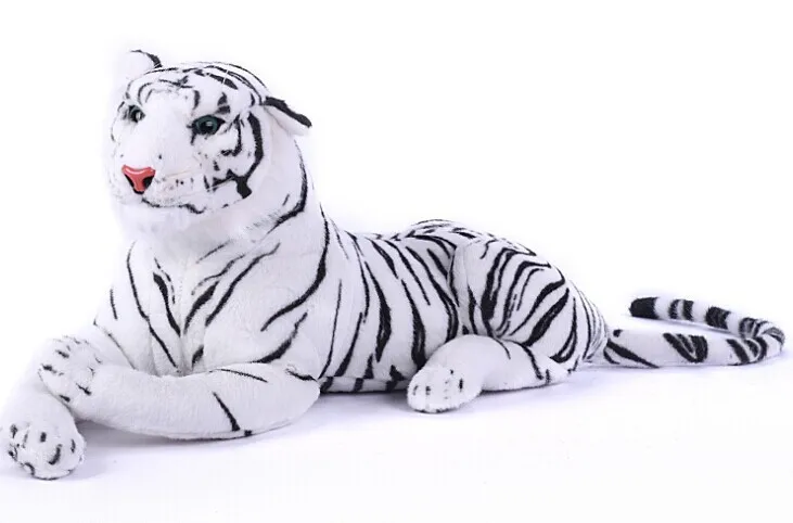 

Милый плюшевый игрушечный белый тигр, игрушечная кукла-Тигр, подарок около 60 см xf2949