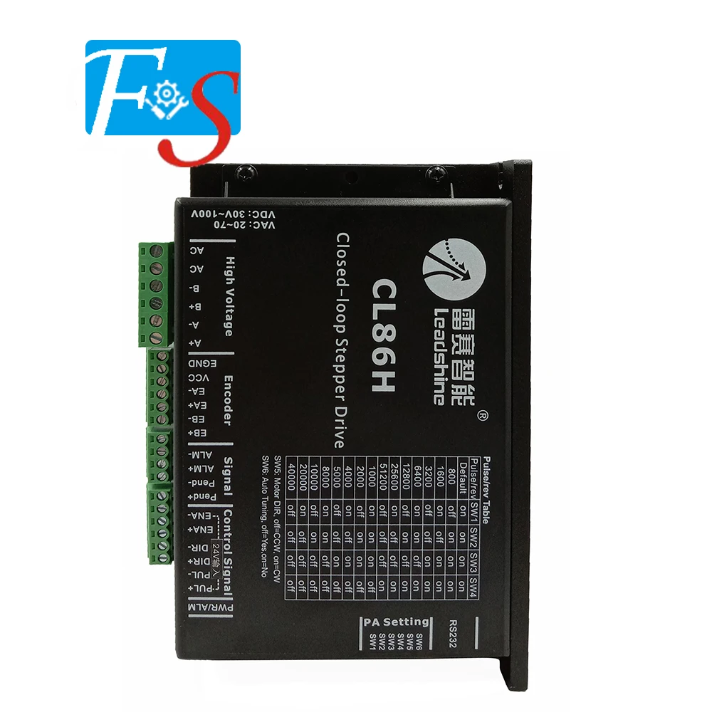 Фрезерный станок с ЧПУ Leadshine NEMA 34 двухфазный 12 Н · м шаговый двигатель замкнутым