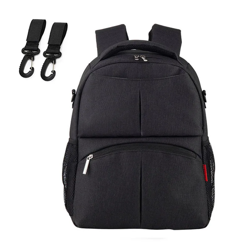 M12-black Модная сумка для подгузников для мам, Большая вместительная сумка для подгузников, дорожный рюкзак для кормления, сумка для ухода за ребенком, женская модная дорожная сумка - Цвет: M12-black