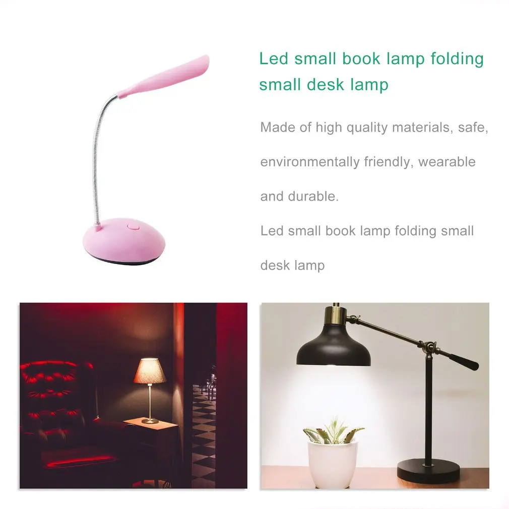 

Foldable Portable LED Desk Lamp Children Eye Protection Student Study Reading LED Table Lamp Battery Powered