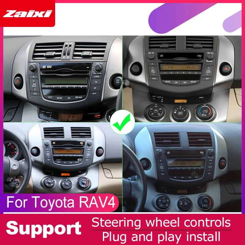 Система мультимедийная Автомобильная ZaiXi 2 DIN DVD плеер GPS навигация Navi радио аудио