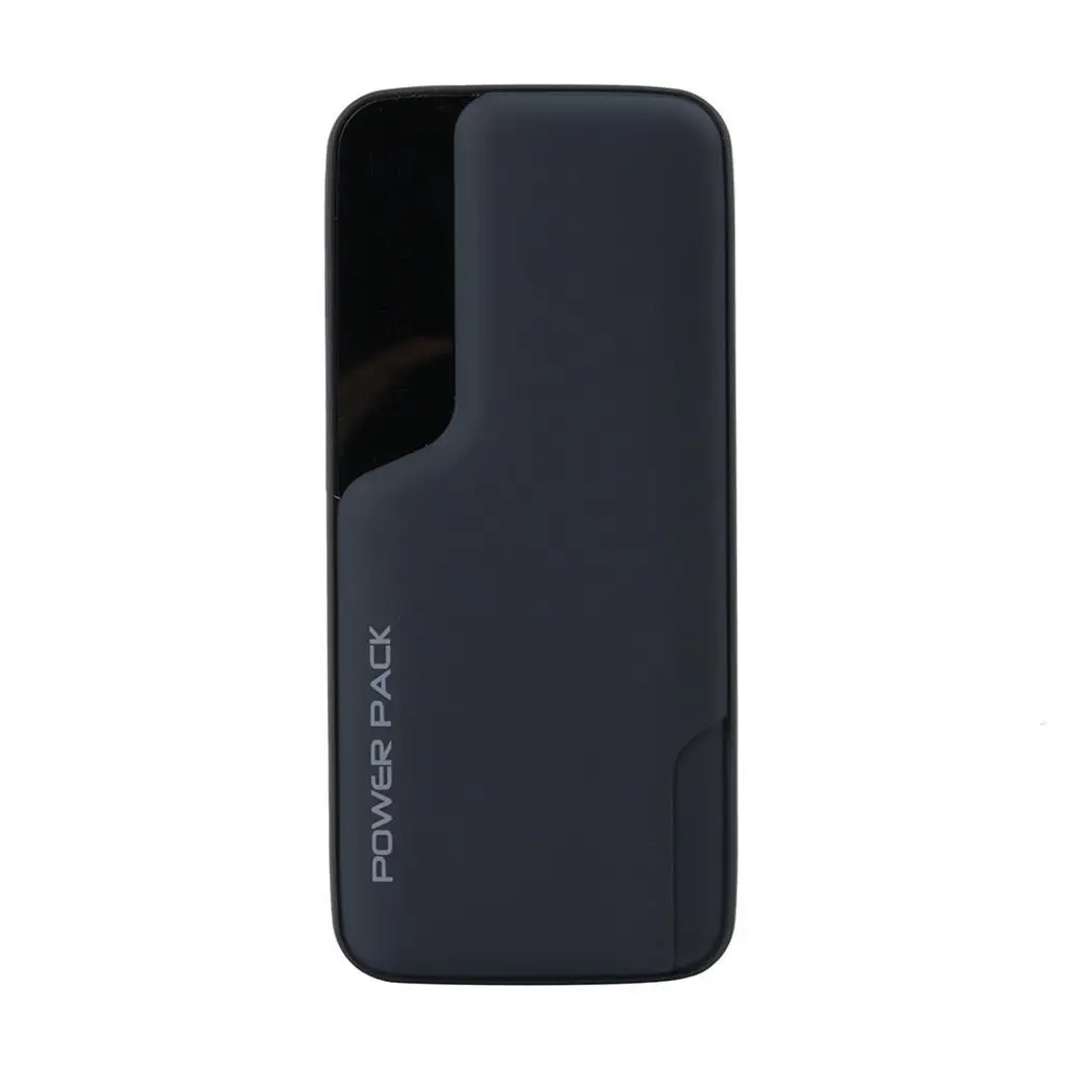 Grey 10000 мАч портативный Банк питания двойной USB Мобильный телефон внешний аккумулятор зарядное устройство банк питания повербанк для Xiaomi Mi iPhone samsung S10 - Цвет: Grey