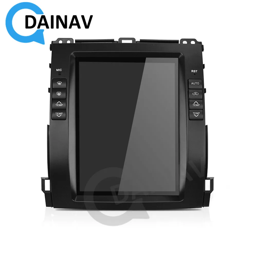 

Android 9.0 Vertical Screen Car GPS Navigation DVD Player For Toyota Prado 2002-2009 Multimedia Stereo Head Uint