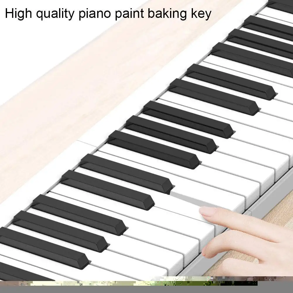 Portable Electronic Organ 88-key Folding Electric Piano Keyboard Musical Instruments Rechargeable Battery with Sustain Pedal