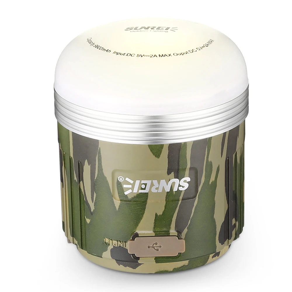 SUNREI CC3 перезаряжаемый лагерь на открытом воздухе Лампа аварийная лампа