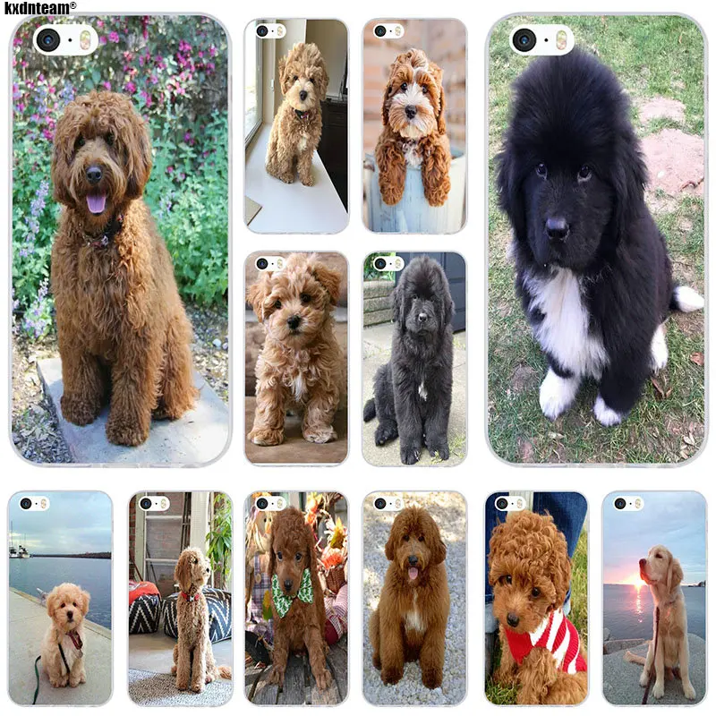 Пушистый Плюшевый мишка милый чехол для iPhone 6 6S 7 8 Plus X 4 4S 5 5S 5C SE Мягкий Силиконовый