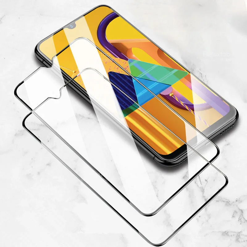 Закаленное стекло для samsung galaxy M31 2 шт. Защитное Samsung M21 M30s защитная пленка экрана