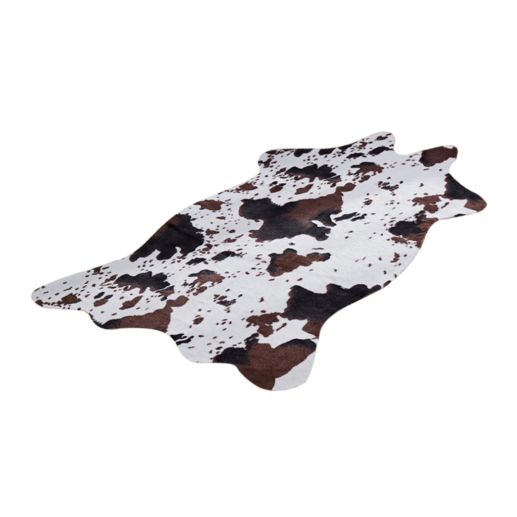 Мягкий коврик из искусственного меха с животными нескользящий домашнее