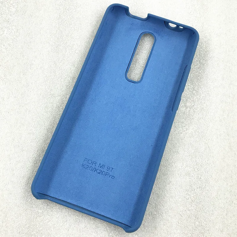 Оригинальный Xiaomi Mi 9T Pro Redmi K20 Silkly Мягкий сенсорный жидкий силиконовый защитный