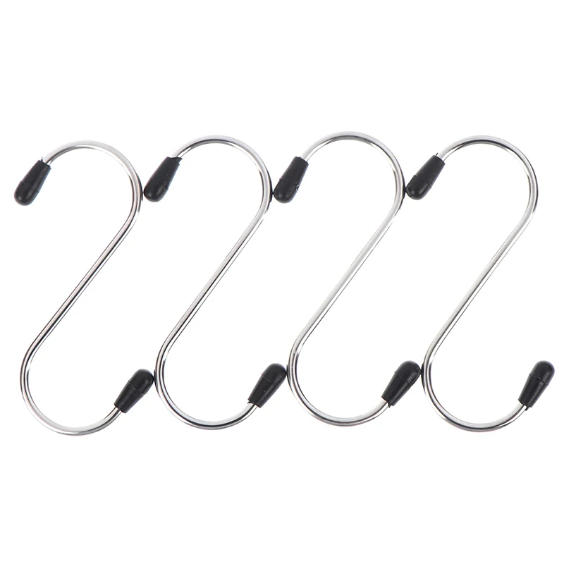 4 шт. Нержавеющая сталь Кухня подвесная вешалка держатели для хранения