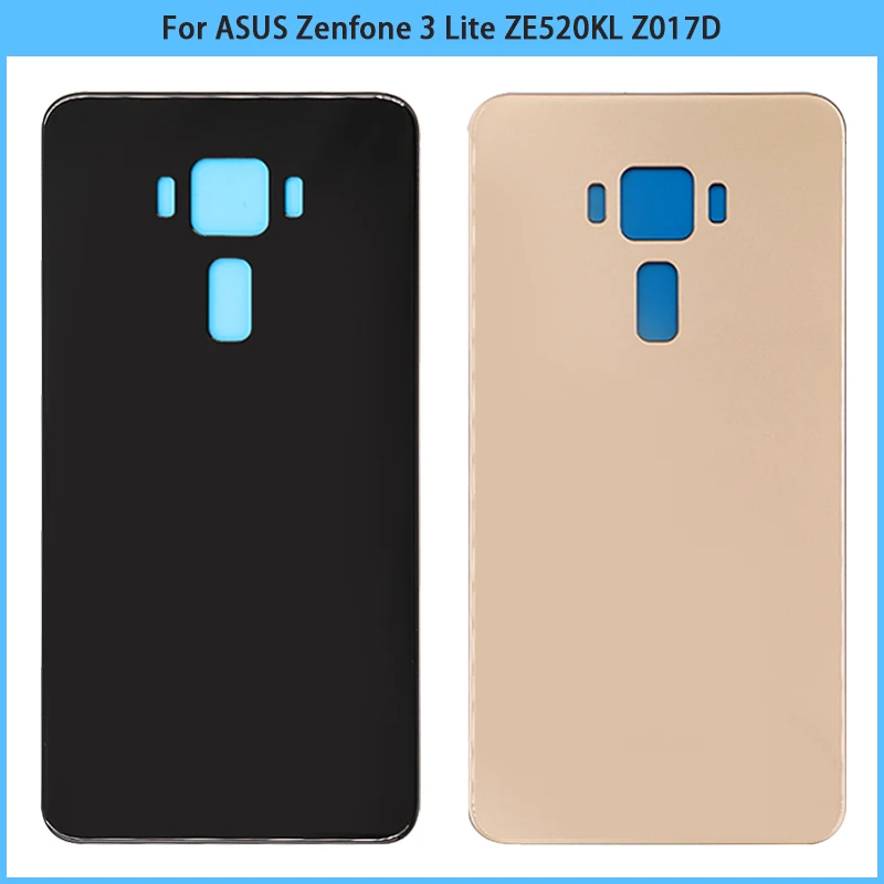 

10PCS For ASUS Zenfone 3 Lite ZE520KL Z017D Z017DA Z017DB Battery Back Cover ZE520KL Rear Door Glass Panel Housing Case Replace