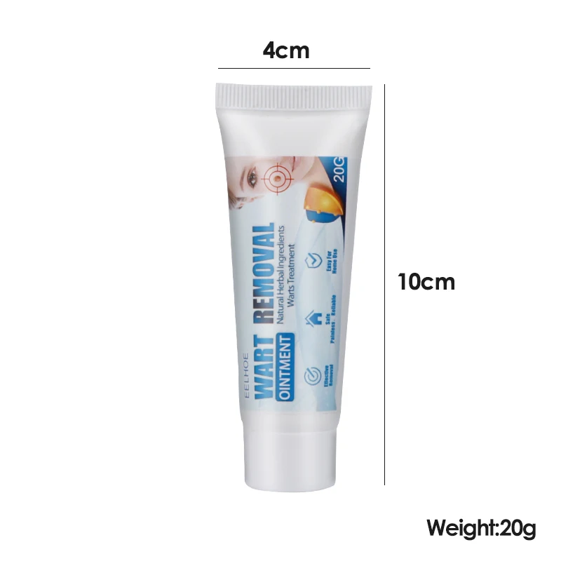 

20g Warts Removal Cream Treatment Skin Tags Mole Antibacterial Ointment Painless Remove Wart Foot Corn Ointment Skin Care Beauty