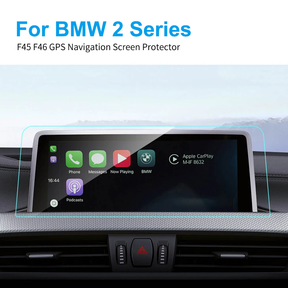 

6,5 8,8 дюймовый автомобильный протектор экрана GPS-навигации для BMW F45 F46 Gran Active Tourer 2 серии Auto защитная пленка из закаленного стекла