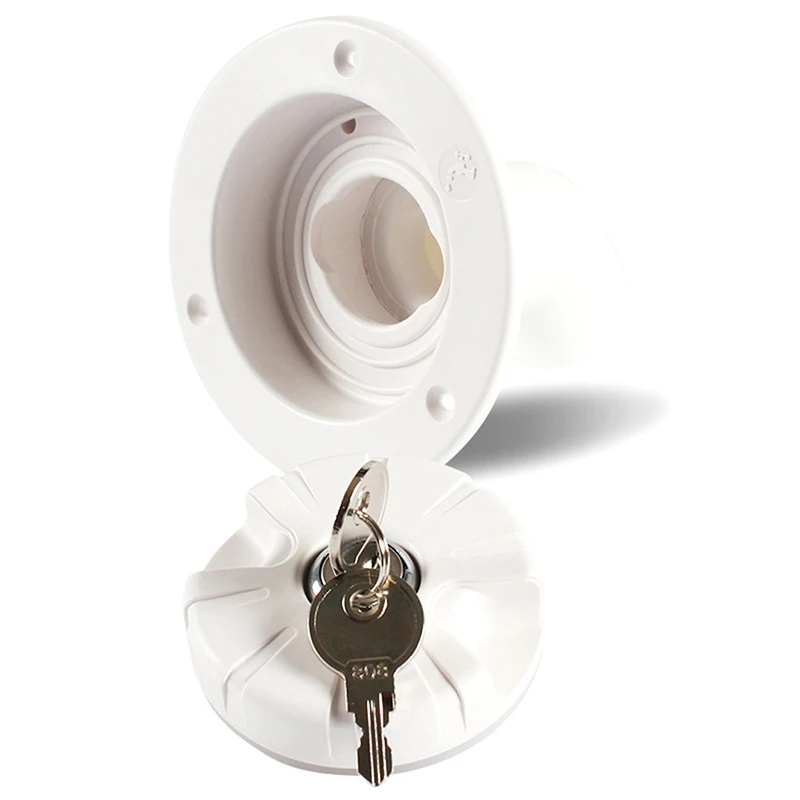 

Rubber Lockable Leakproof Fresh Water Inlet Motorhome Camper Boat RV Accessory made of premium quality rubber material