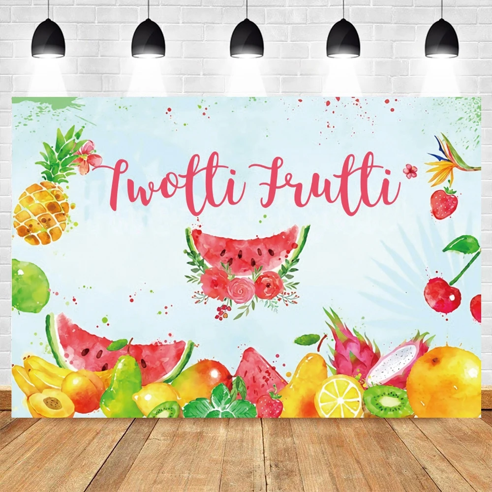 

Yeele Fruit Party Cartoon Photocall Birthday Baby Photography Backdrop Photographic Decoration Backgrounds For Photo Studio