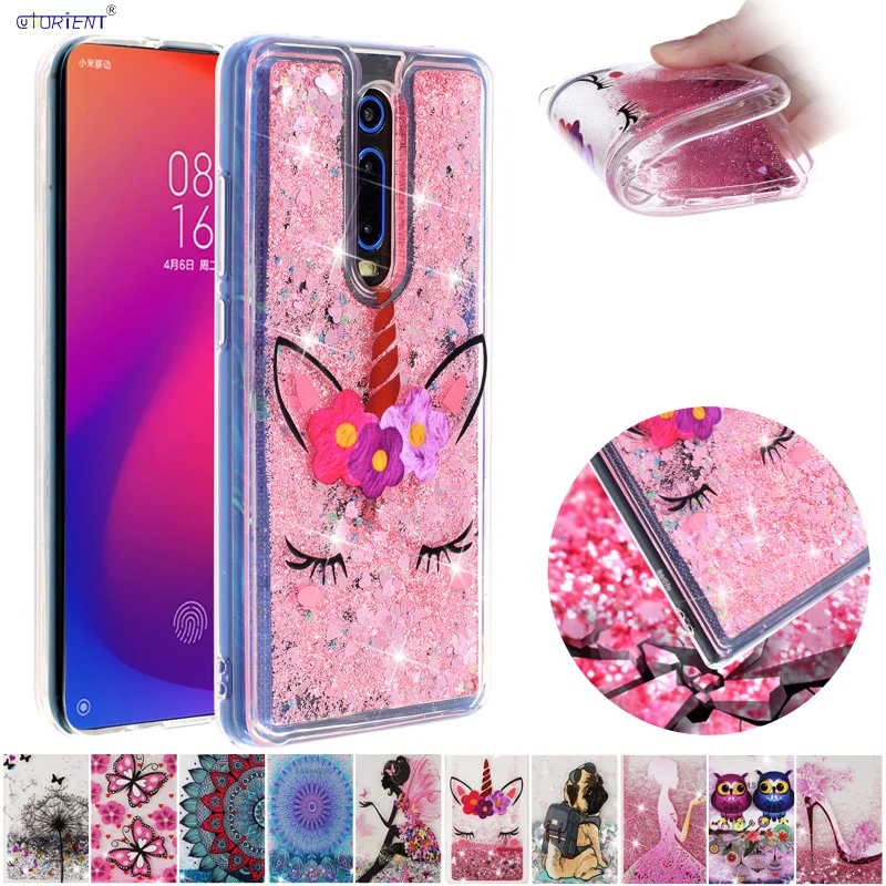 Чехол с зыбучим песком для Xiaomi Redmi K20 Pro мягкий чехол из ТПУ Xaomi Mi 9T RedmiK20 жидким