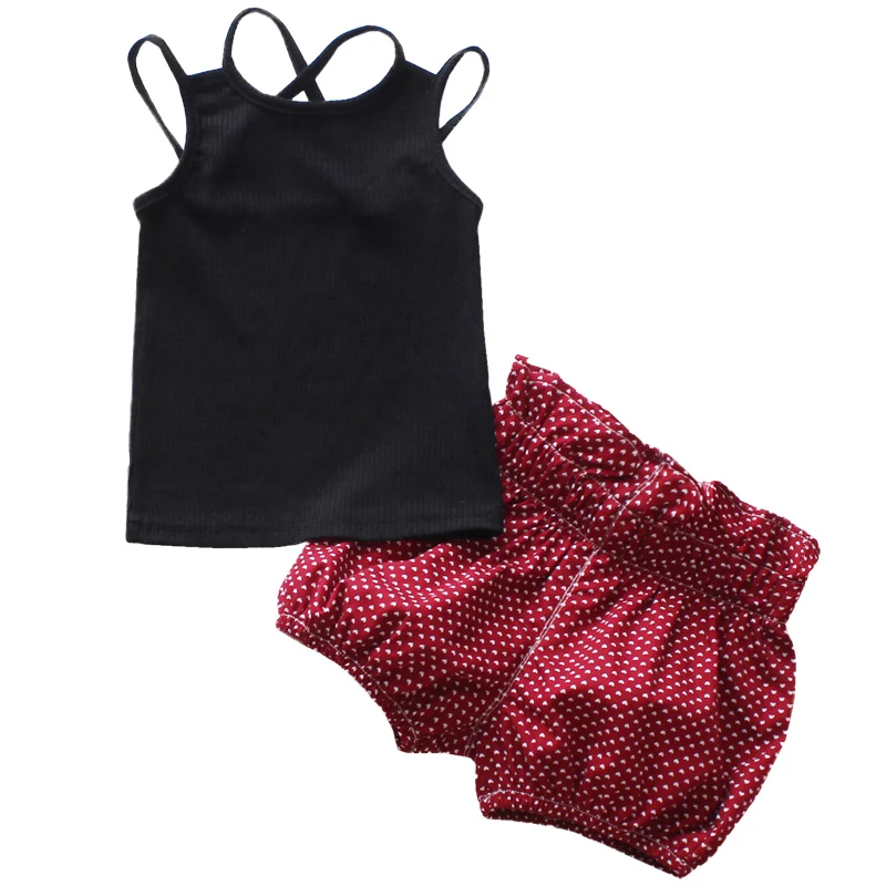 Комплекты одежды для маленьких девочек одежда футболка + джинсовый комплект из