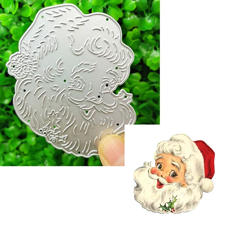 Подходит для рождественской серии персонажей металлическая высечка сделай сам